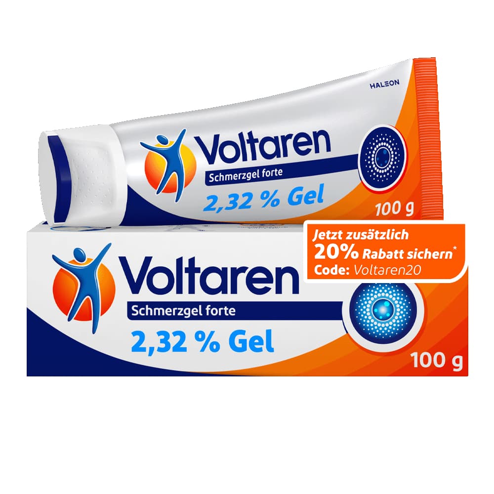 Voltaren Schmerzgel forte 23,2 mg/g + 20% Rabatt* 100 g Gel