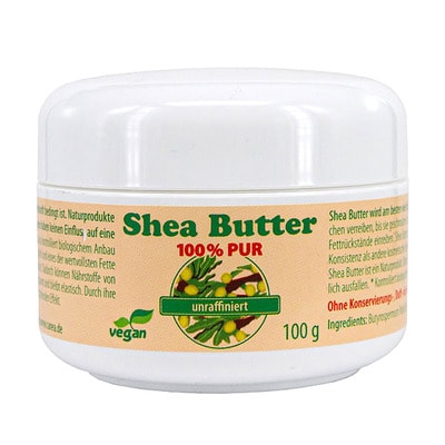 Sheabutter Unraffiniert 100% Pur 100 g