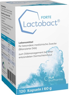 LACTOBACT Forte magensaftresistente Kapseln 120 St Kapseln magensaftresistent