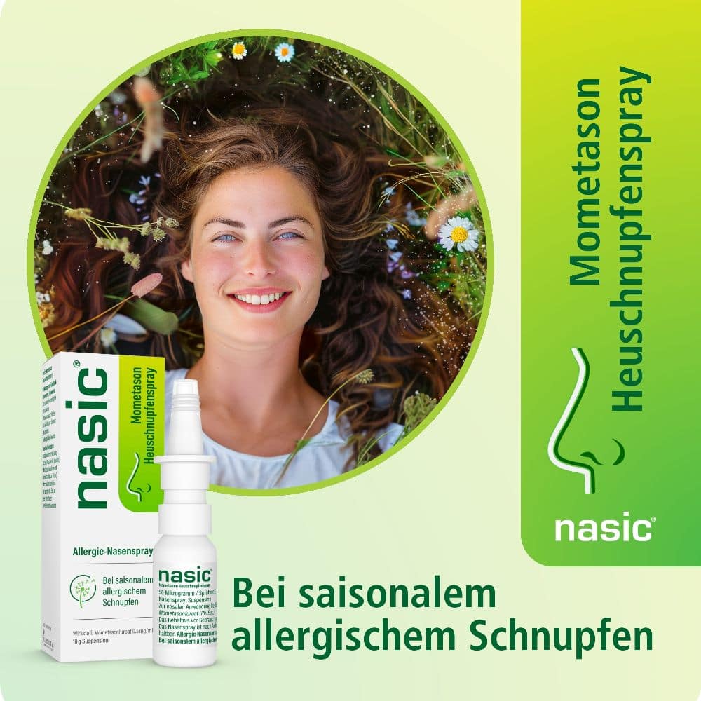 nasic Mometason Heuschnupfenspray 18 g Nasenspray