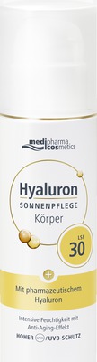 HYALURON Sonnenpflege Körper LSF 30 150 ml Creme