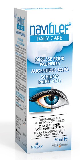 Naviblef Daily Care Augenlidschaum 50 ml Schaum