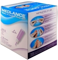 MEDLANCE plus Lite Sicherheitslanzetten 25 G 200 St Lanzetten 200 St