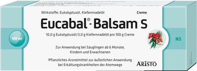 Eucabal Balsam S 100 ml Creme