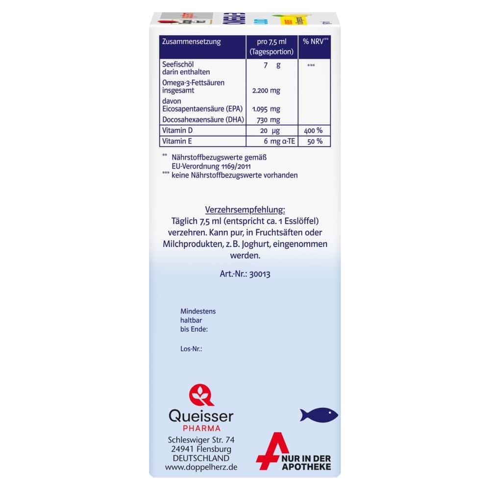 Doppelherz system OMEGA-3 LIQUID  150 ml Flüssigkeit