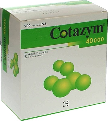 Cotazym 40000 200 St Kapseln magensaftresistent