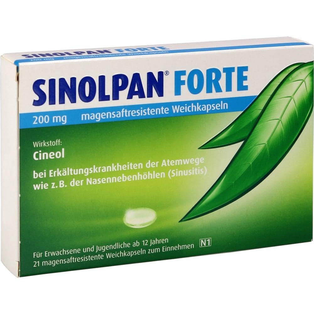 SINOLPAN FORTE 200 mg 21 St Magensaftresistente Weichkapseln