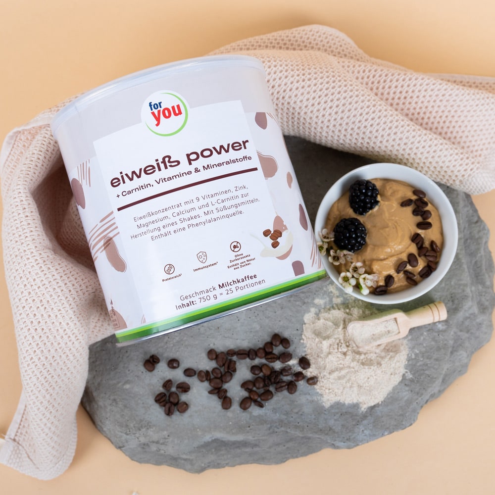 for you eiweiß power Milchkaffee 750 g Pulver