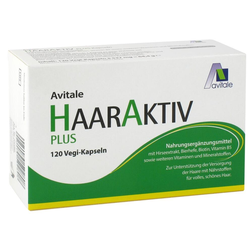 Avitale HAARAKTIV Plus Vegi Kapseln 120 St Kapseln