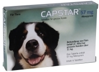 CAPSTAR 57 mg  für große Hunde 6 St Tabletten