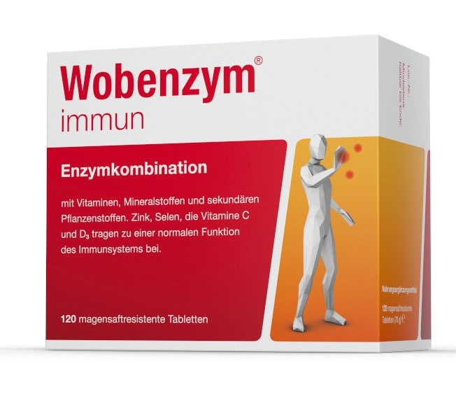 Wobenzym immun 120 St Tabletten magensaftresistent