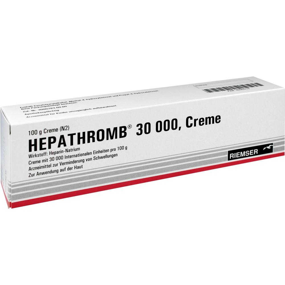 Hepathromb 30000 100 g Creme