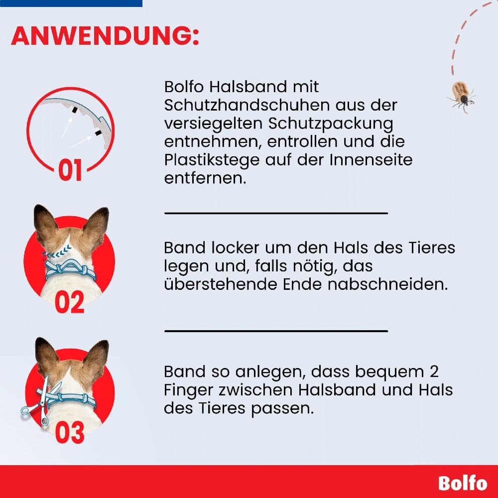 Bolfo Zecken- und Flohschutzband  1 St Halsband