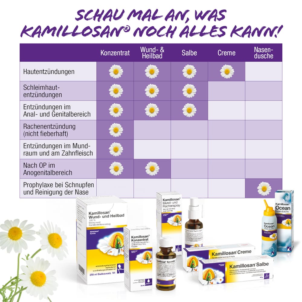 Kamillosan Mund- und Rachenspray 30 ml Spray