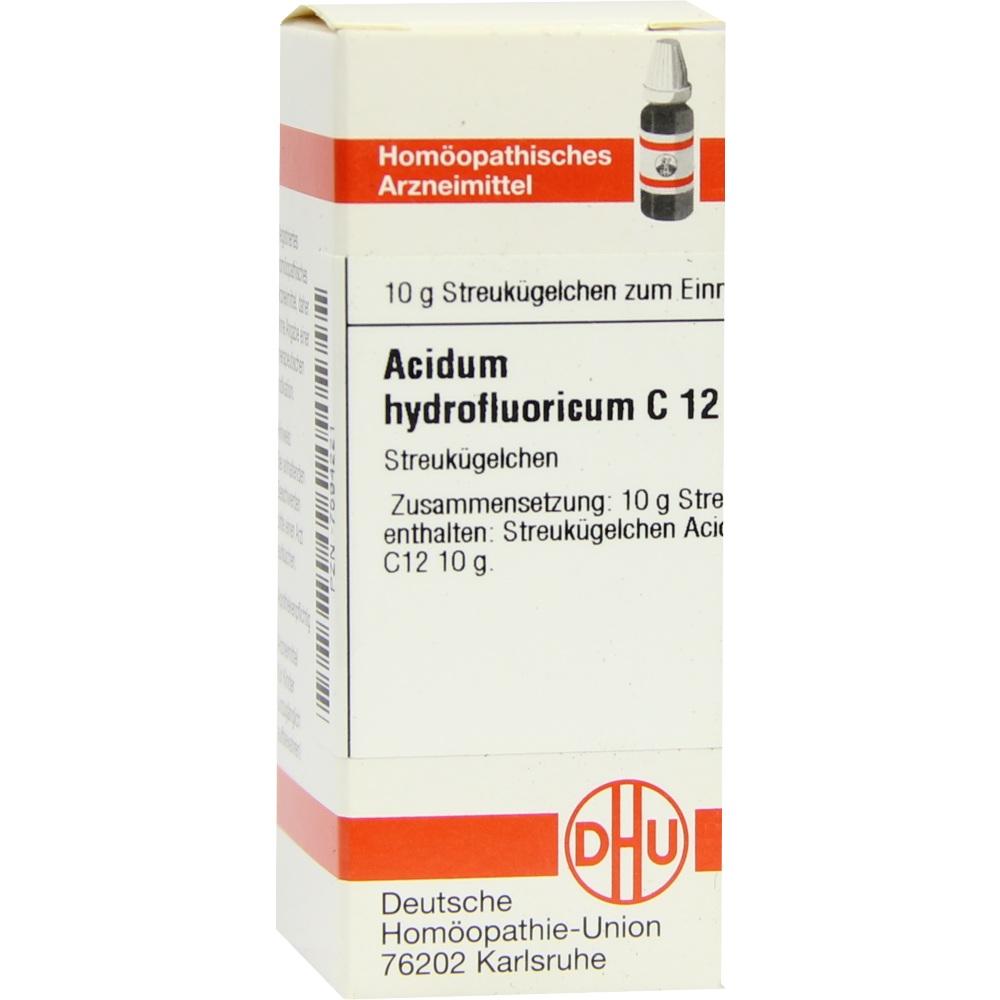 ACIDUM HYDROFLUORICUM C 12 Globuli 10 g Globuli