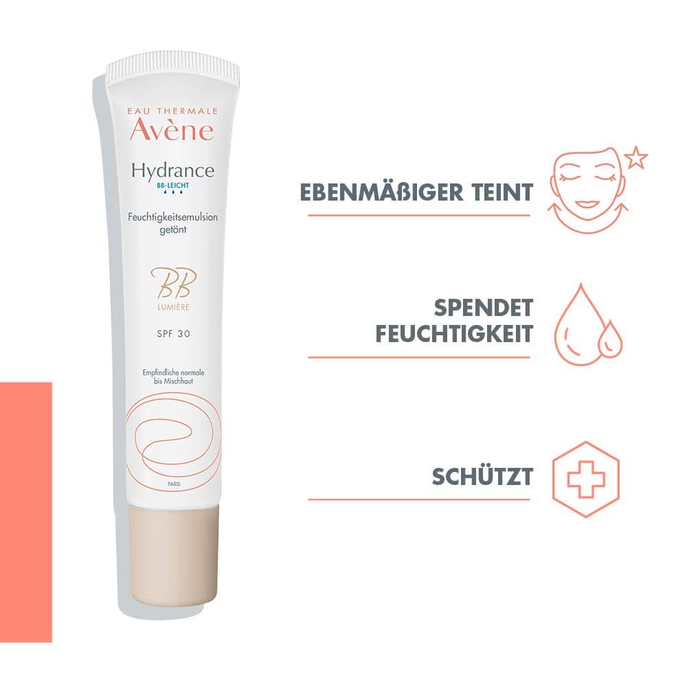 Avène Hydrance BB-LEICHT Feuchtigkeitsemulsion getönt 40 ml Emulsion