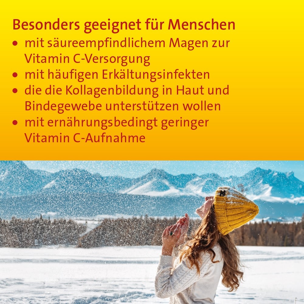 VITAMIN C HEVERT 500 mg GEPUFFERT 60 St Kapseln