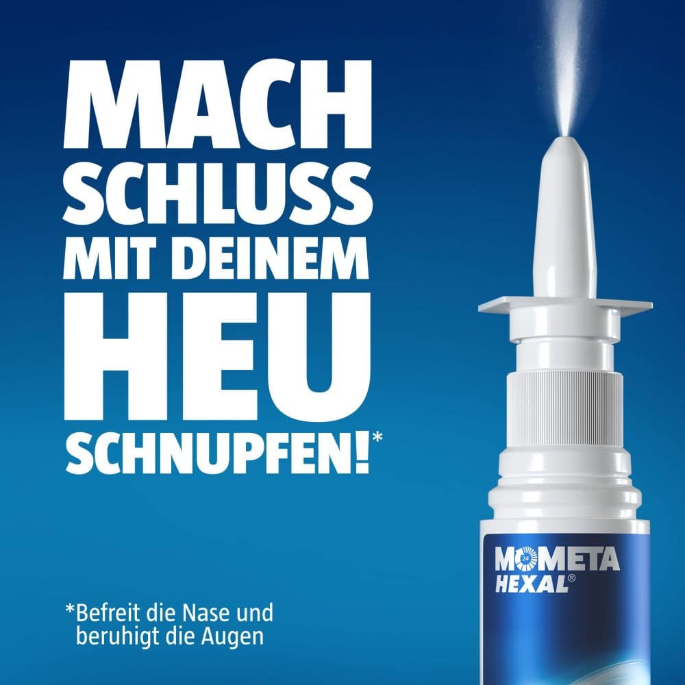 MometaHEXAL– Sprüh Deinen Heuschnupfen weg! Wirkstarkes Allergie-Nasenspray