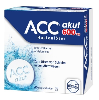 ACC akut 600mg Hustenlöser 40 St Brausetabletten