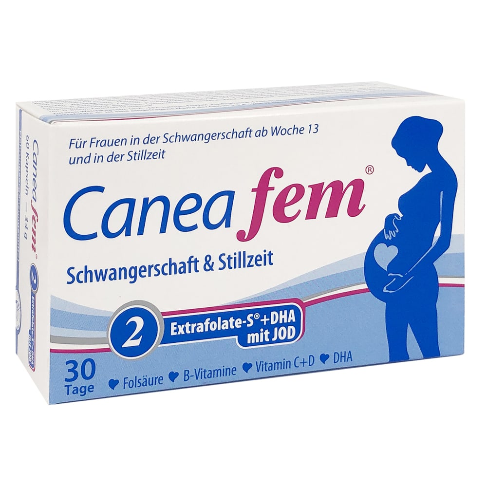 Canea fem 2 Schwangerschaft + Stillzeit 2X30 St Kapseln