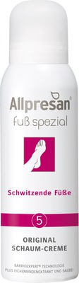Allpresan Fuß spezial Nummer 5 Original Schaum-Creme Schwitzende Füße 125 ml Schaum