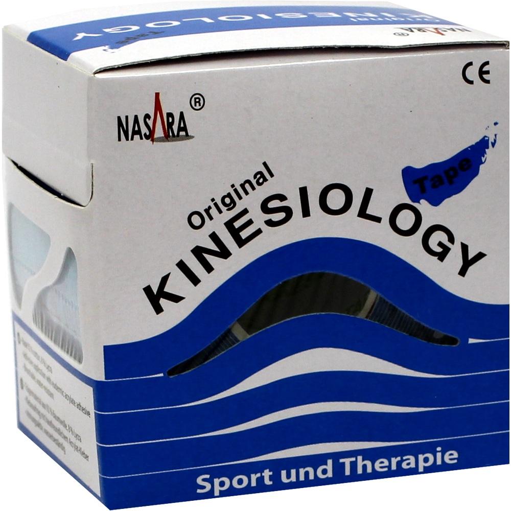 NASARA Original KINESIOLOGY Tape blau 5cm x 5m 1 St Pflaster