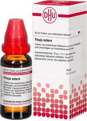Thuja extern Tinktur 20 ml Extrakt