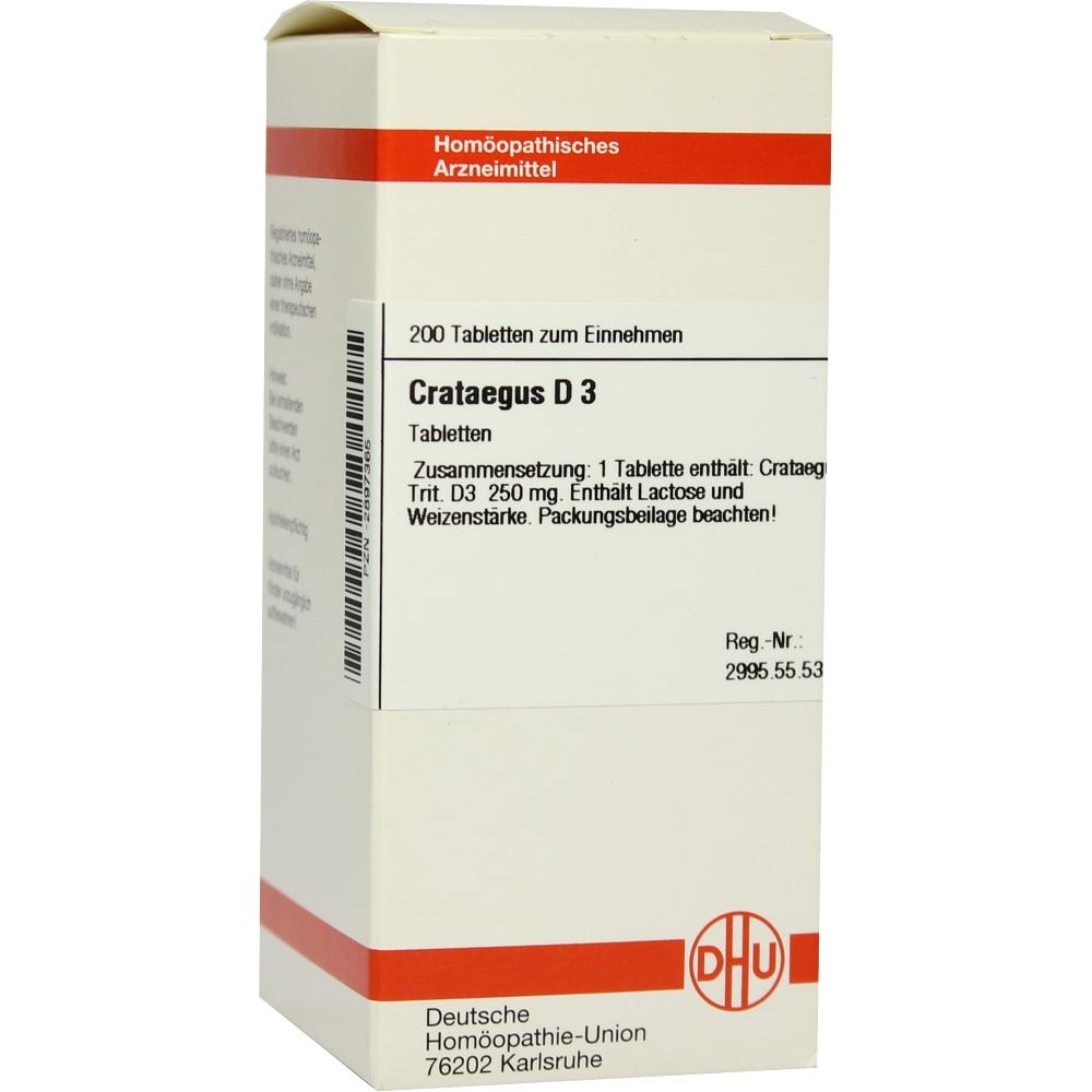 CRATAEGUS D 3 200 St Tabletten