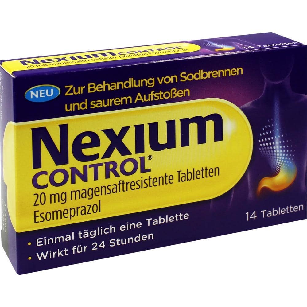 Nexium Control 20 mg 14 St Tabletten magensaftresistent