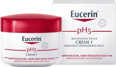 Eucerin pH5 CREME F EMPFINDLICHE, SEHR TROCKENE HAUT  75 ml Creme