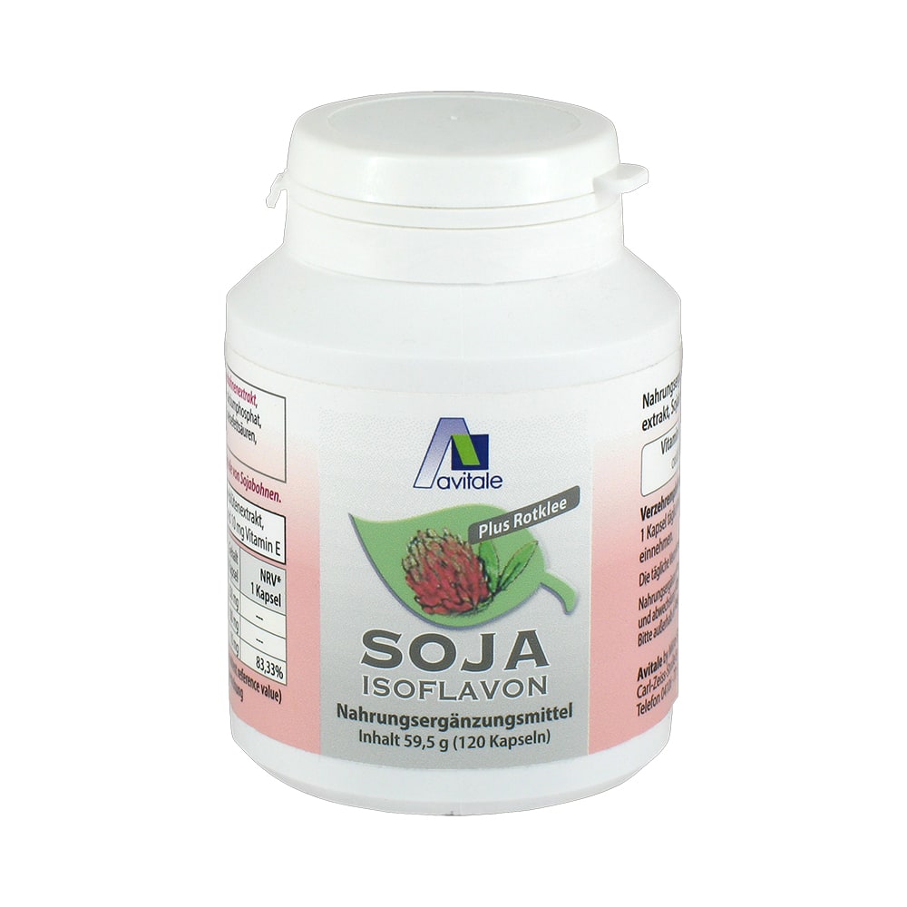 Avitale SOJA ISOFLAVON + Vitamin E 120 St Kapseln