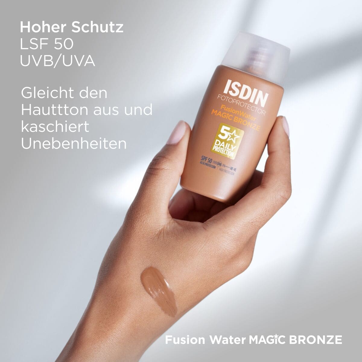 ISDIN FusionWater MAGIC BRONZE LSF 50 50 ml Creme