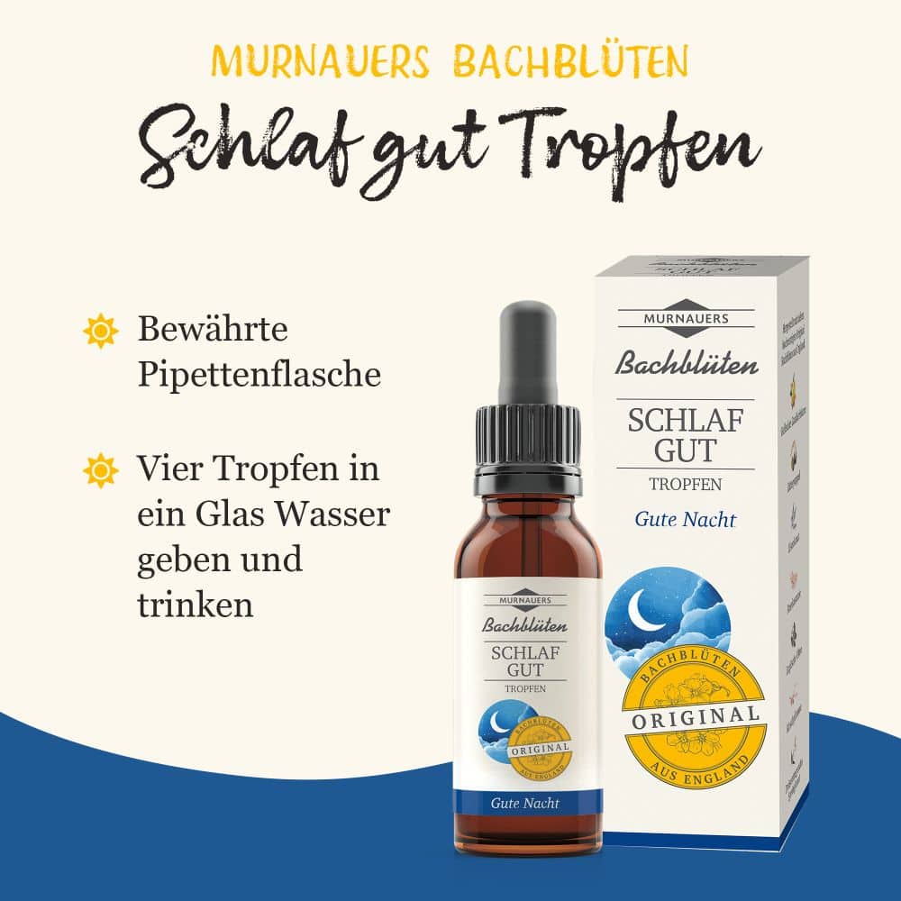 MURNAUERS Bachblüten Schlaf Gut Tropfen 20 ml Tropfen
