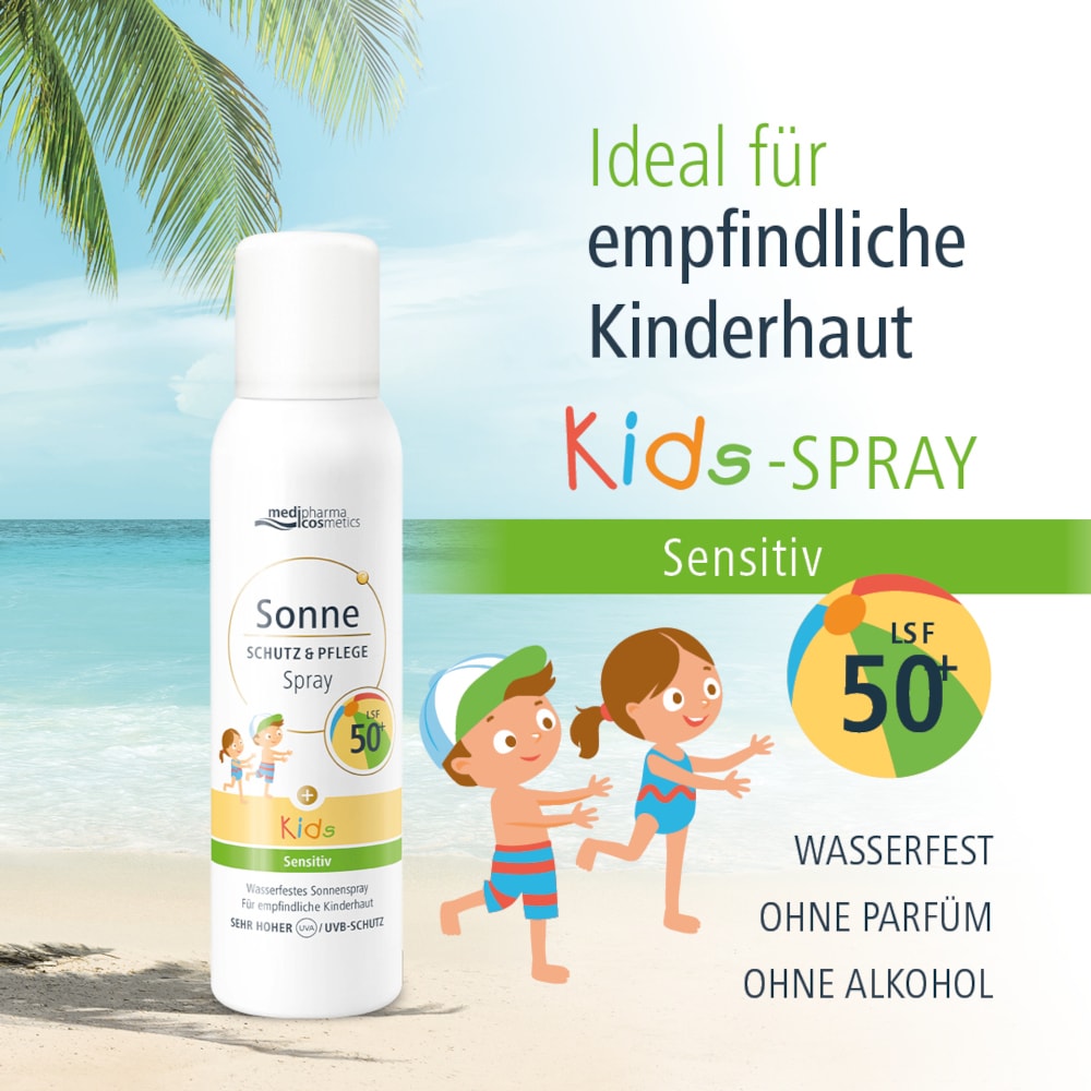 medipharma cosmetics Sonne SCHUTZ & PFLEGE Kids LSF 50+ Aerosol-Spray 150 ml Spray