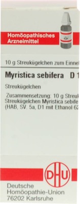 MYRISTICA SEBIFERA D 12 Globuli 10 g Globuli