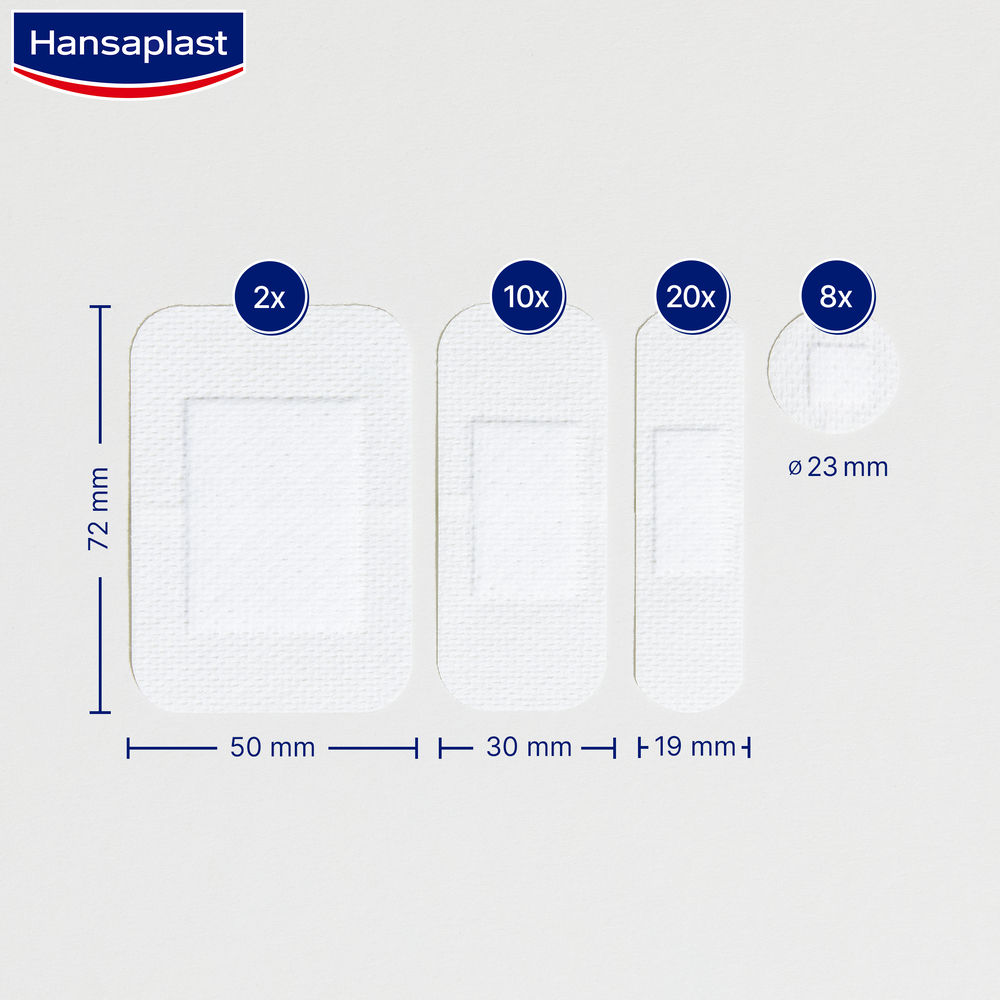 Hansaplast SENSITIVE 40 St Pflaster