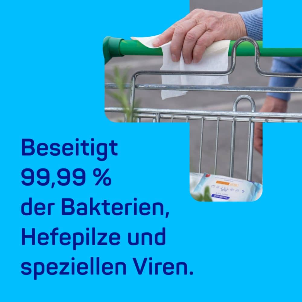 Sterillium 2 in 1 wipes 15 St Tücher