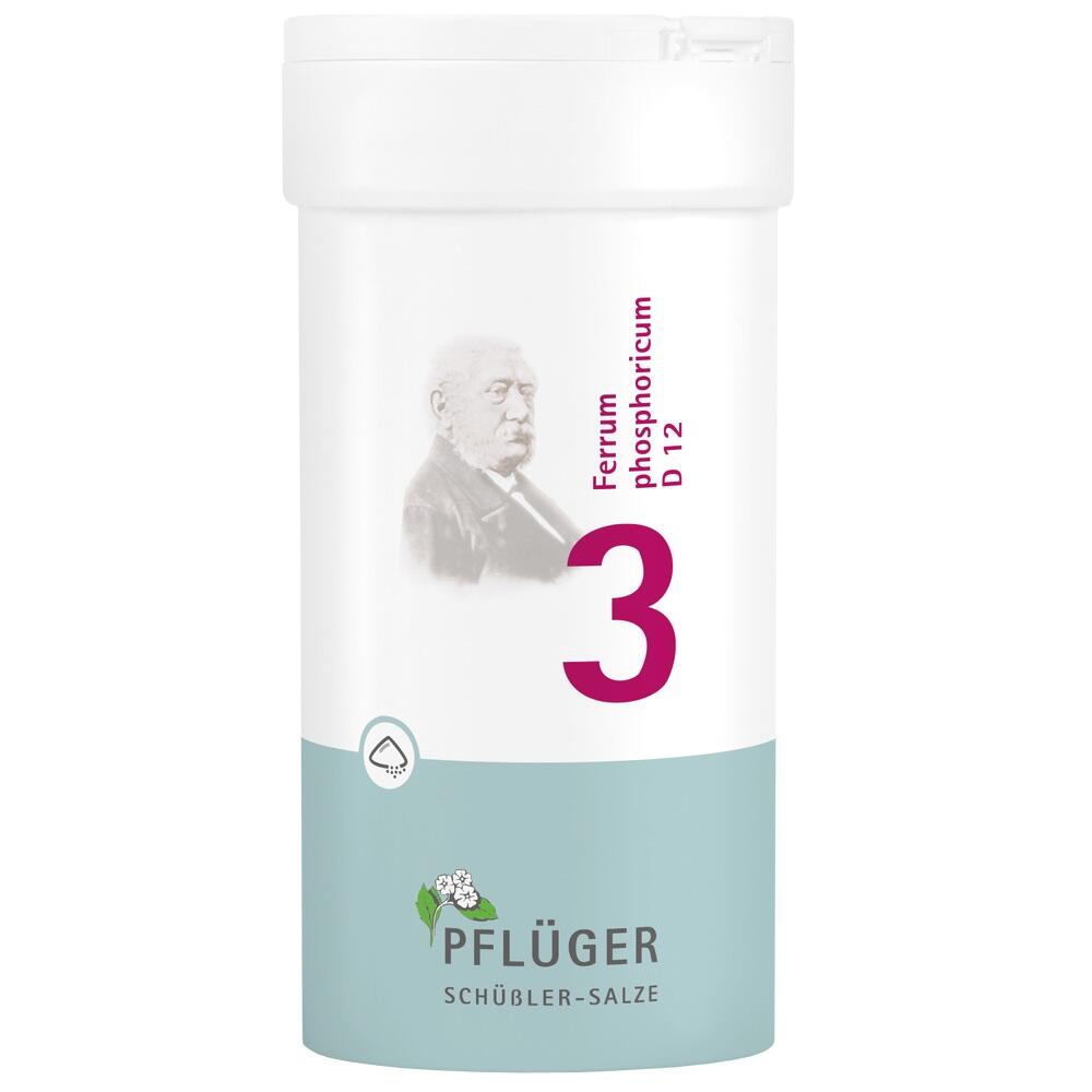 Schüßler-Salz Nr. 3 Ferrum phosphoricum D12 100 g Pulver