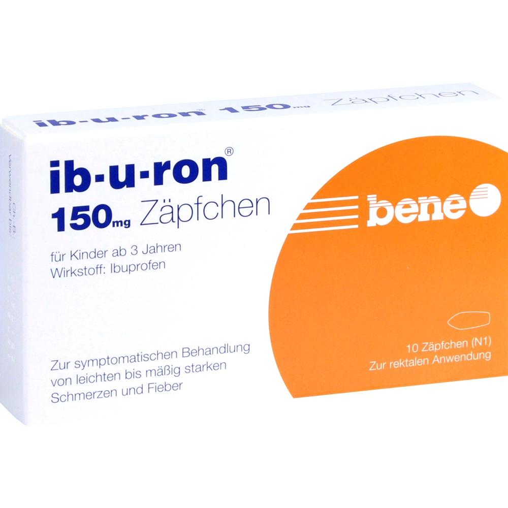 Ib-u-ron 150mg 10 St Suppositorien