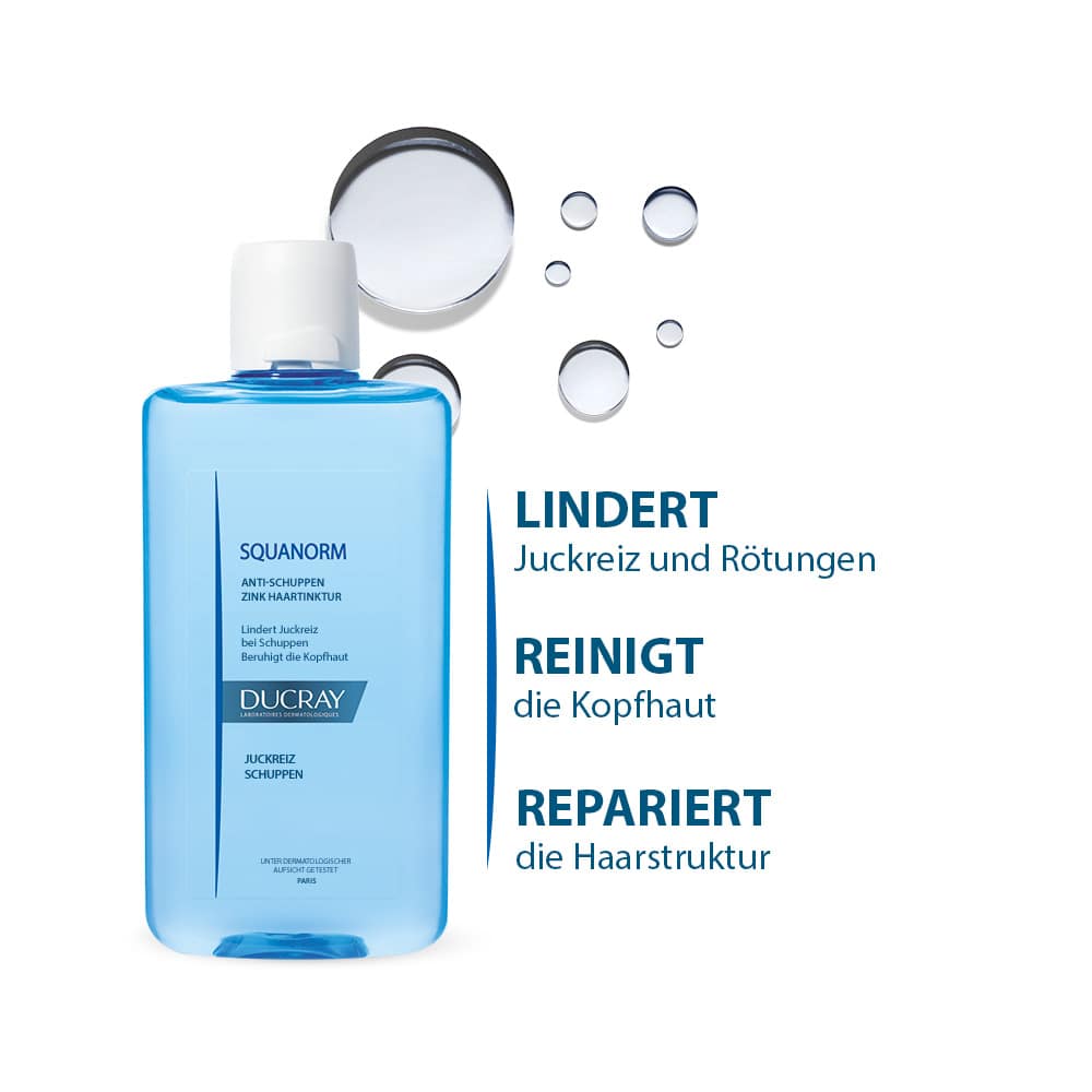 DUCRAY SQUANORM ANTI-SCHUPPEN ZINK HAARTINKTUR 200 ml Tinktur