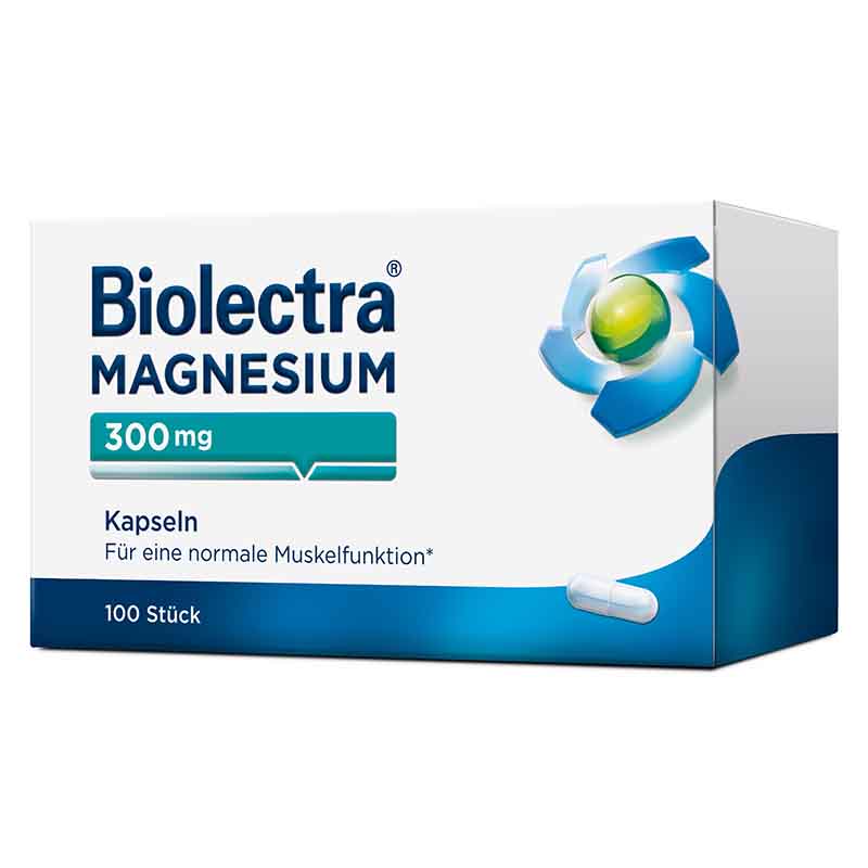 Biolectra MAGNESIUM 300mg 100 St Kapseln