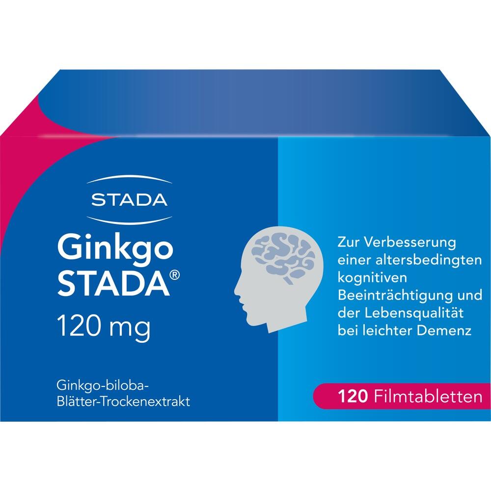 Ginkgo STADA 120 mg - 2x 15 €-Aktion*  120 St Filmtabletten