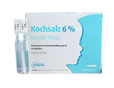 Kochsalz 6% Inhalat pädia 60 St Inhalationsampullen