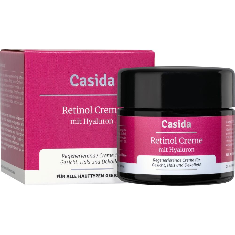 Casida Retinol Creme mit Hyaluron 50 ml Creme