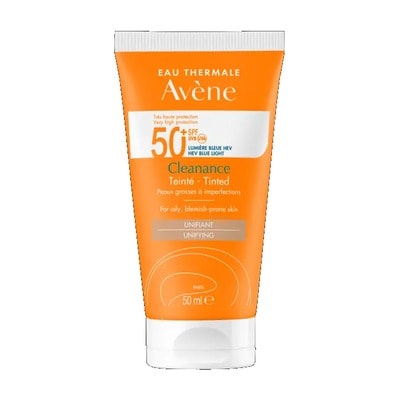 Avène Cleanance Getöntes Sonnenfluid SPF 50+ + 3 € sparen* 50 ml Emulsion