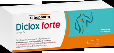 Diclox forte Schmerzgel  150 g Gel