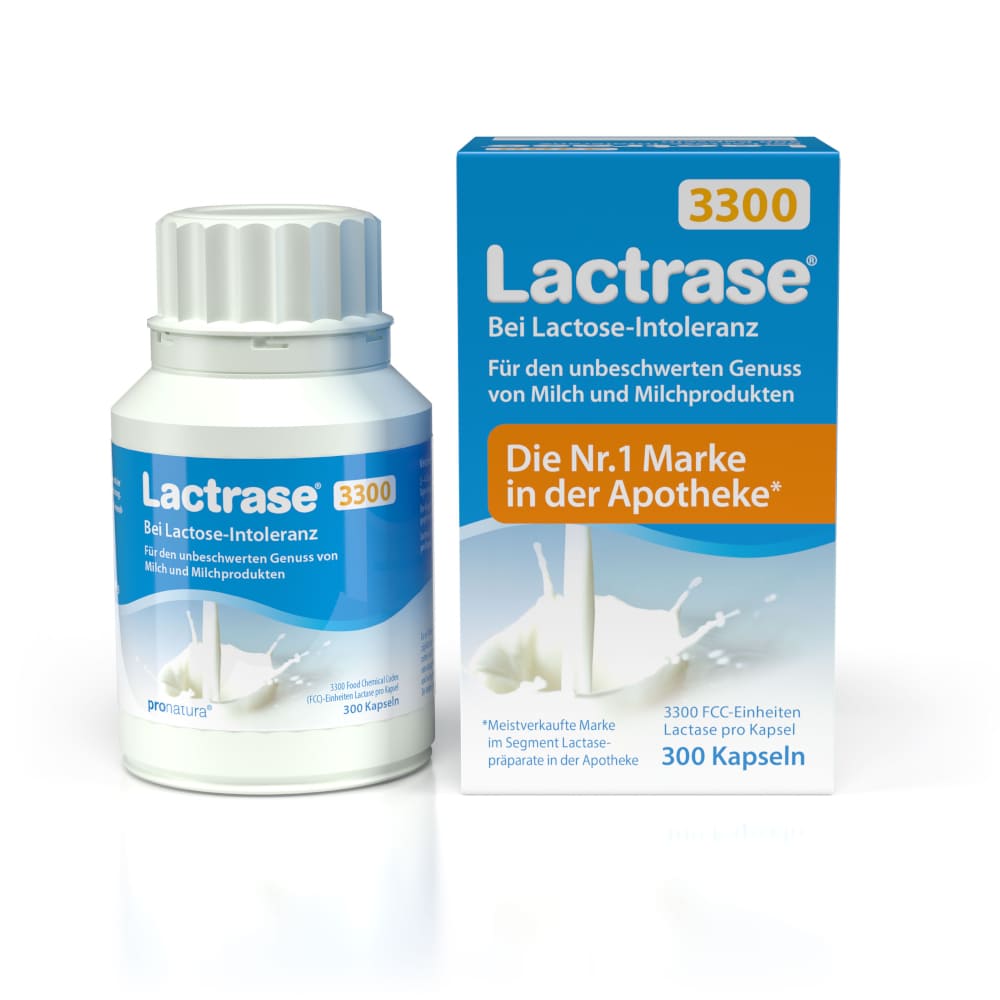 Lactrase 3300 FCC Kapseln 300 St Kapseln