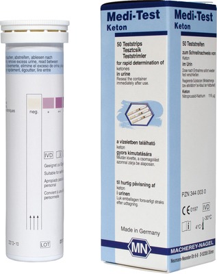 MEDI-TEST Keton Teststreifen 50 St Teststreifen