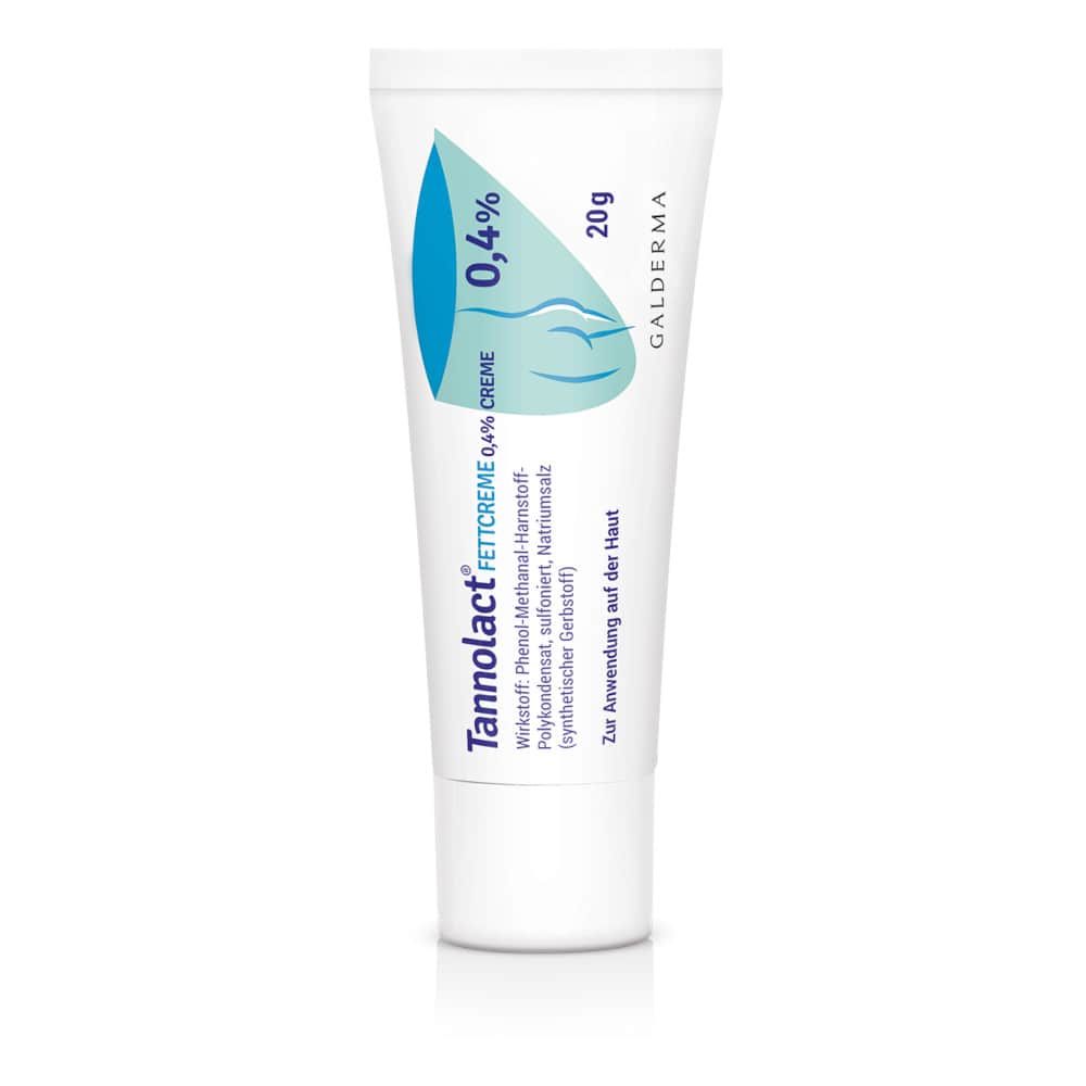 Tannolact Fettcreme 0,4% 20 g Creme