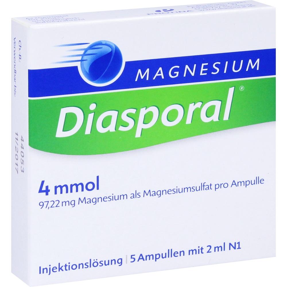 MAGNESIUM Diasporal 4 mmol Ampullen 5X2 ml Ampullen